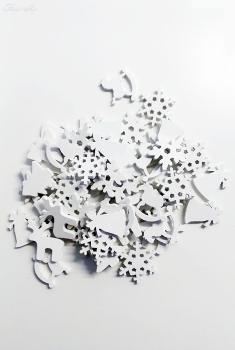 Streudeko Holzfiguren Weihnachts-Mix